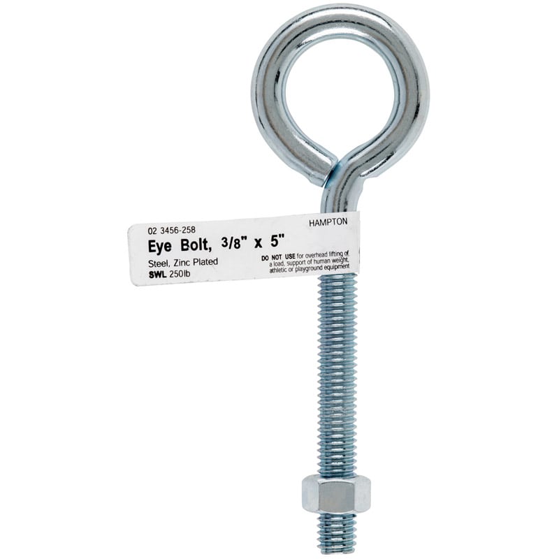 HAMPTON CANCAMO CON  TUERCA 3/8X5IN