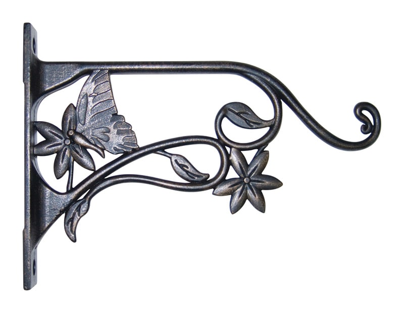 MENSULA DECO MARIPOSA BRONCE 9IN