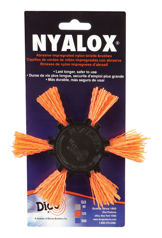 DICO CEPILLO CERDAS NAILON OXIDO 4IN