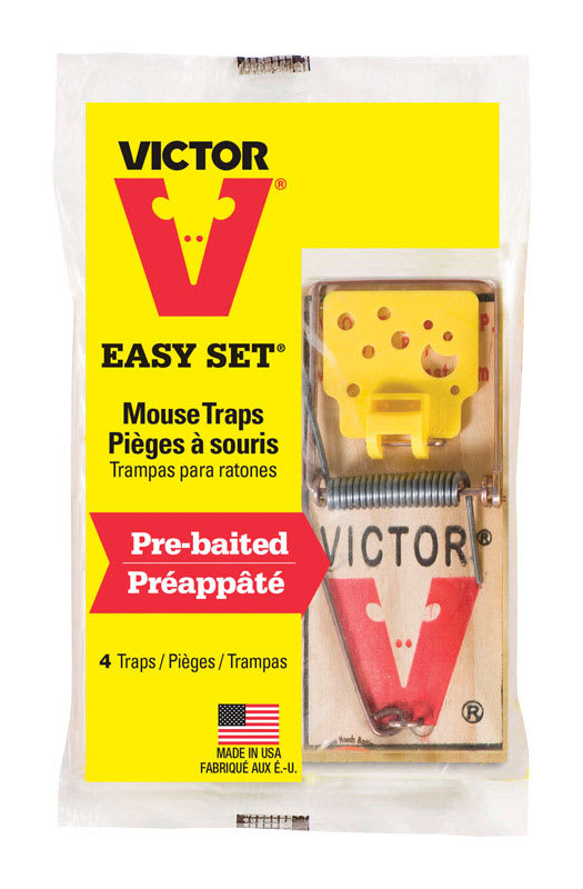 VICTOR SET TRAMPAS PARA RATONES 4PZ