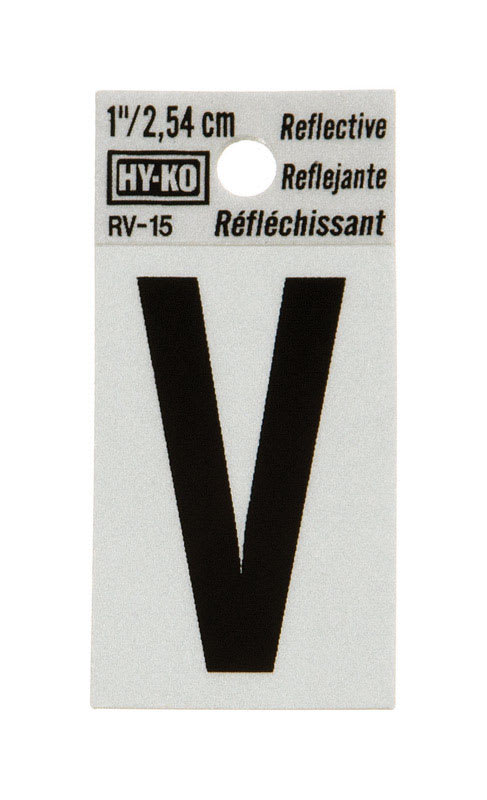 HYKO LETR V NGO REFLEJAN ADHESIV 1IN