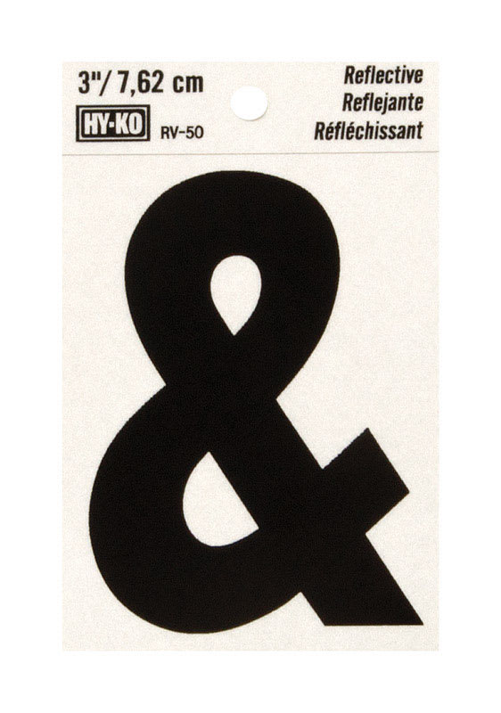 HYKO LETR Y NGO REFLEJAN ADHESIV 3IN