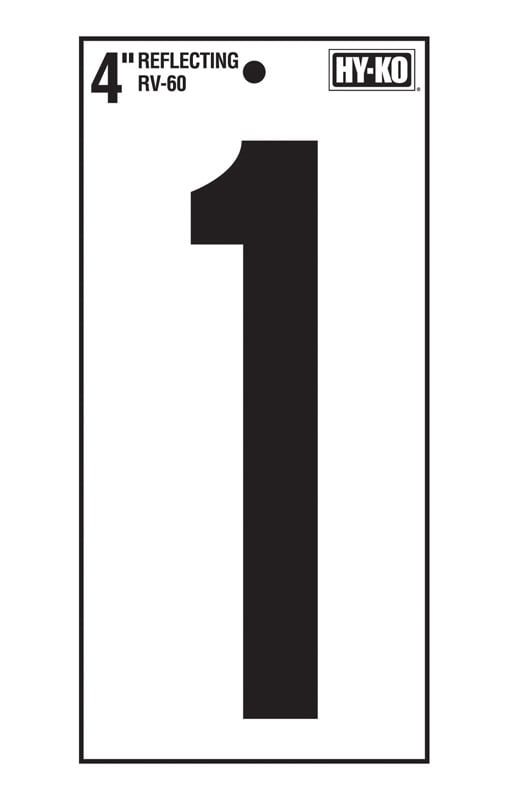 HY-KO NUMERO 1 VINIL RFL ADHS 4IN NG