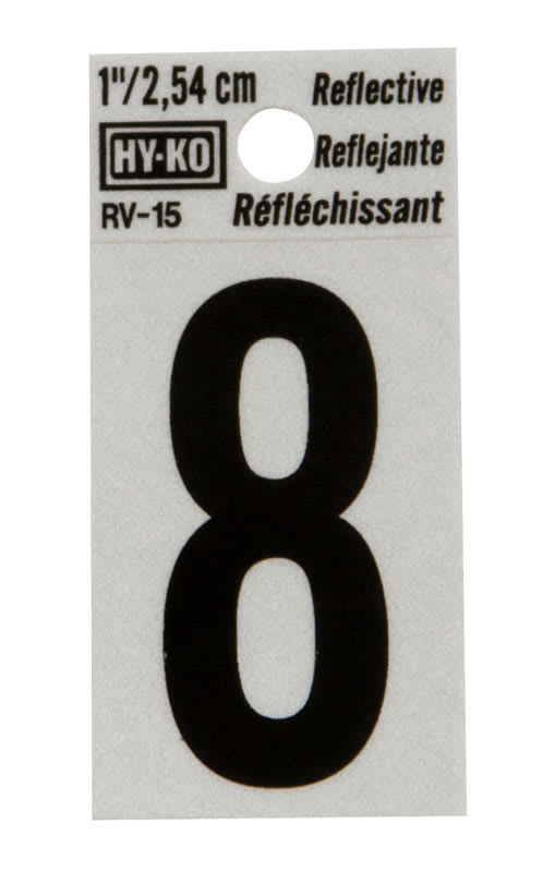 HYKO NUM 8 NGO REFLEJANT ADHESIV 1IN
