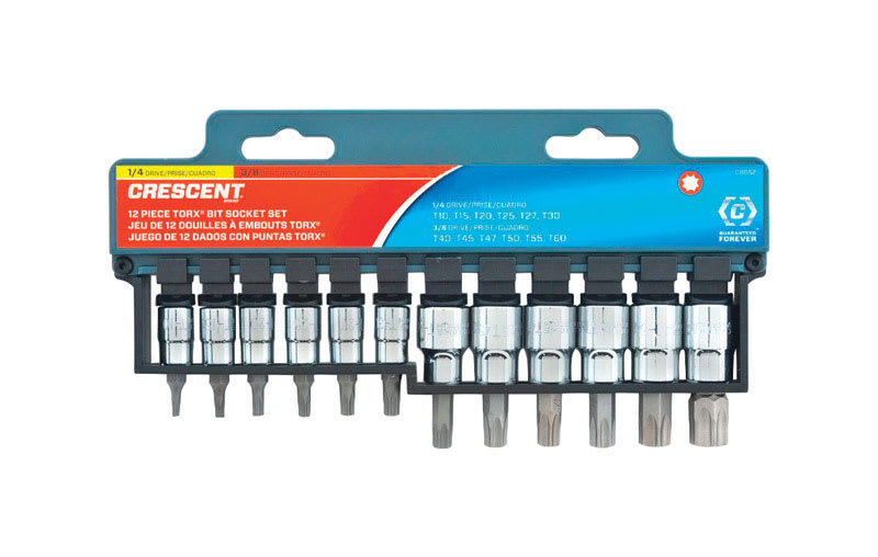 CRESCENT DADOS 12PZ TORX BIT