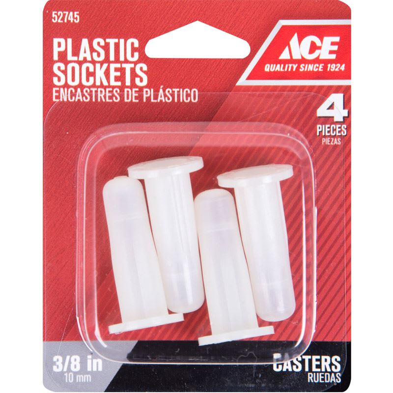 ACE ENCASTRE DE PLASTICO 3/8IN 4PZ