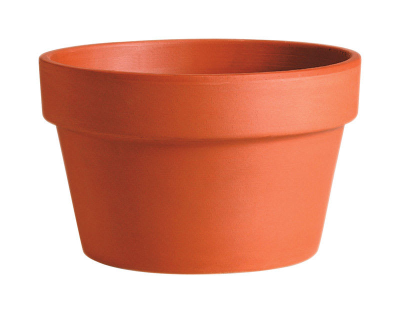 DEROMA MACETA BARRO TERRACOTA 8.3IN