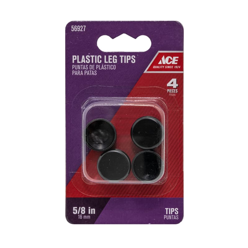 ACE PUNTA PLAS NGO P/PATAS 5/8IN 4PZ