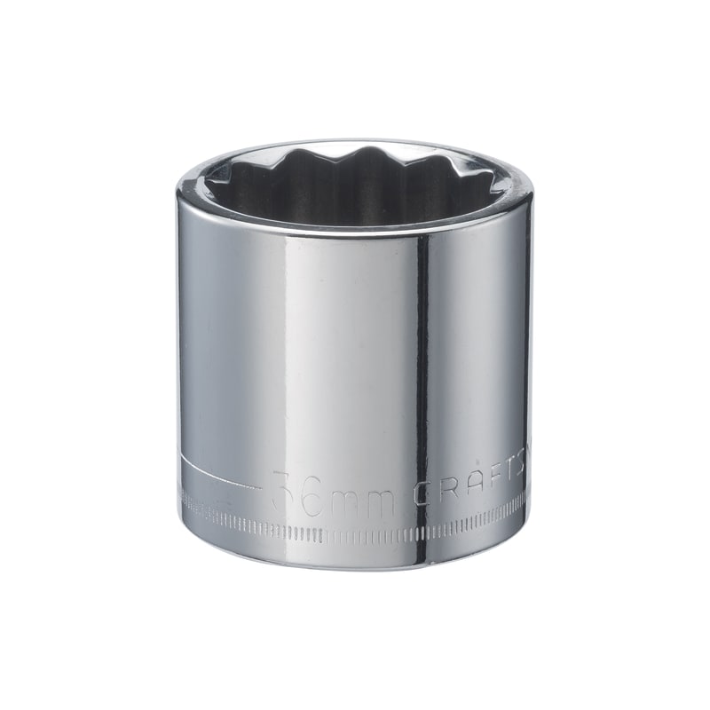 CRAFT DADO METRIC 1/2DR 36MM 12PT