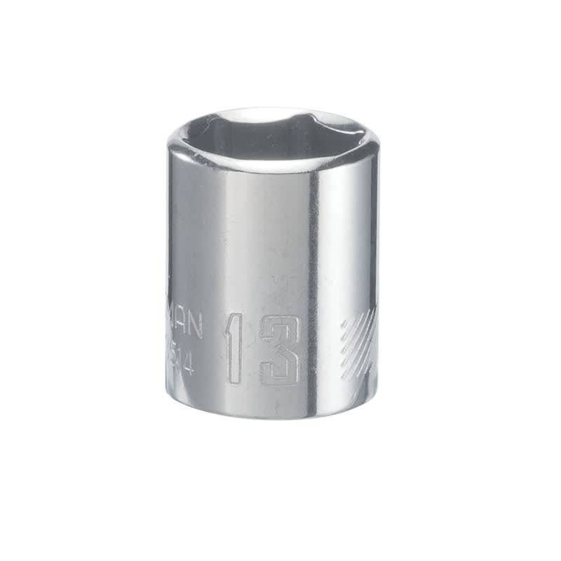 CRAFT DADO HEXAGONAL 1/4DR 13MM 6PT