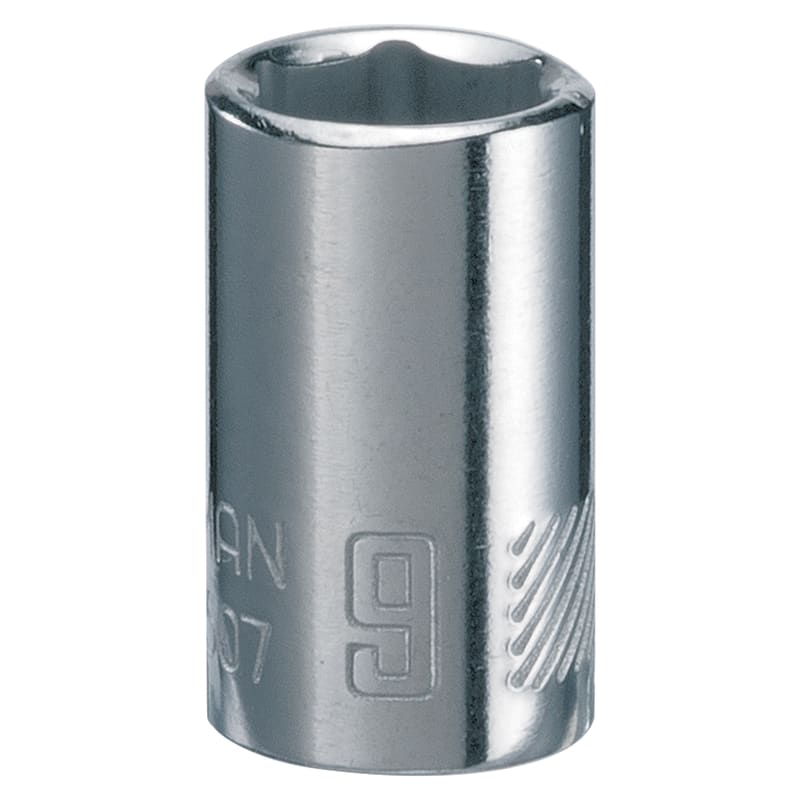 CRAFT DADO HEXAGONAL 1/4 DR 9MM 6PT