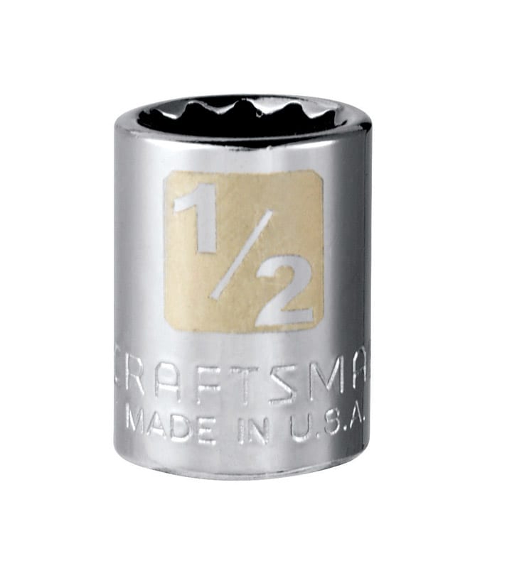 CRAFT DADO HEXAGONAL 3/8DR 1/2 12PT