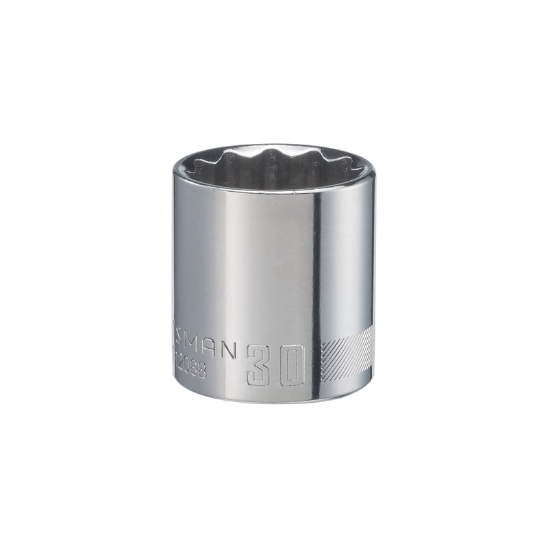 CRAFT DADO HEX METRI 1/2DR 30MM 12PT
