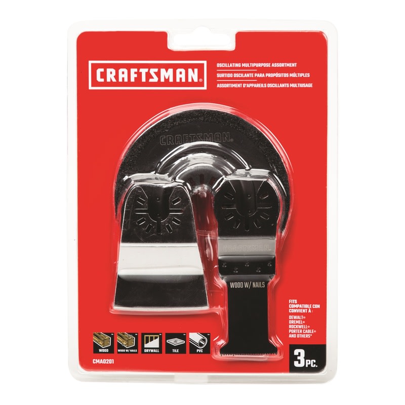 CRAFT JGO HOJAS OSCILANTE MULTIP 3PZ