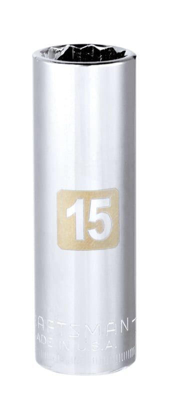 DADO HEXAGONAL 3/8DR 15MM12PTDP