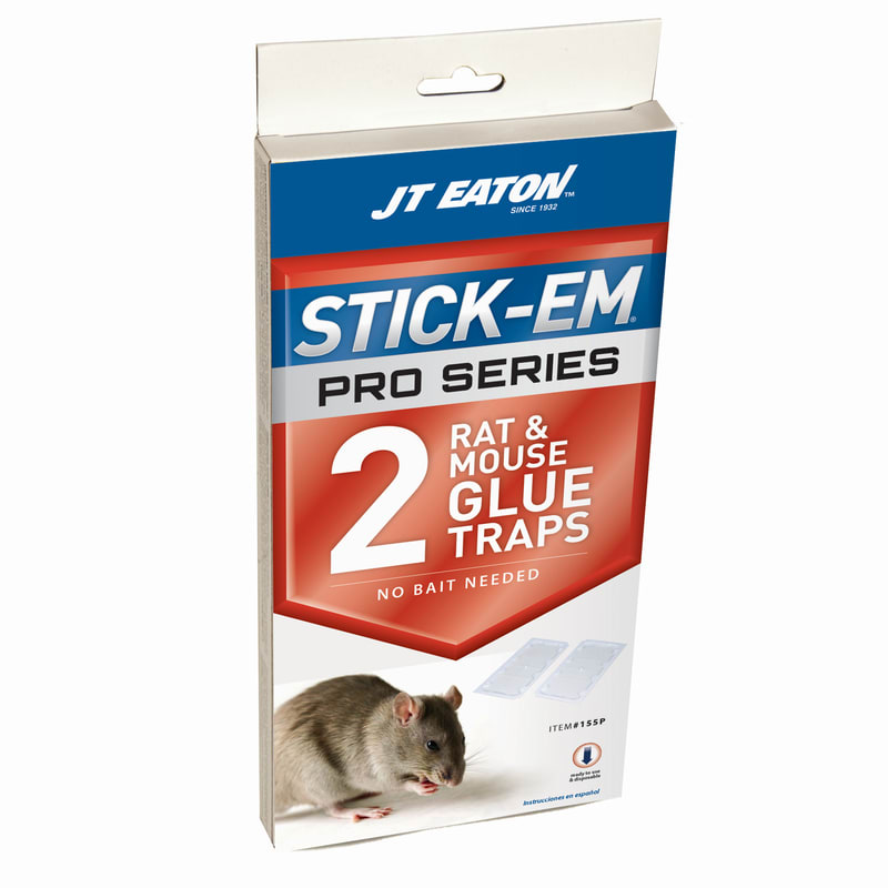 JT EATON TRAMPA ENGOMADA RATON 2PZ