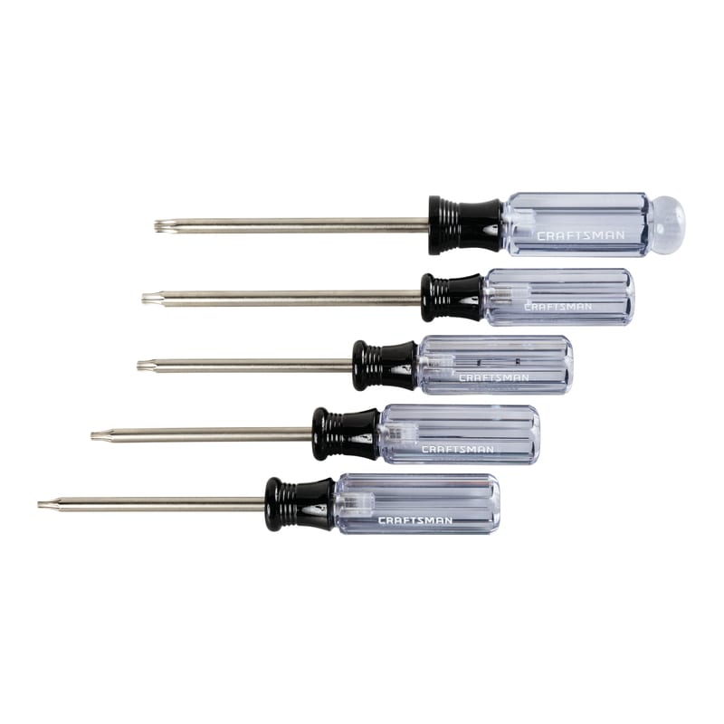 SET DESTORNILLADOR CABEZA TORX 5PZ
