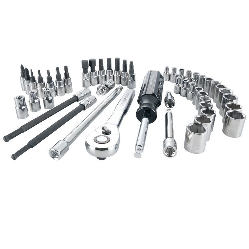 SET HERRAMIENTAS MECANICO 1/4 48PZ