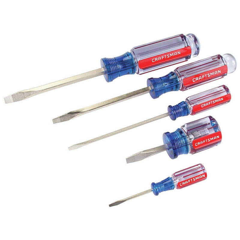 CRAFT JGO DESTORNILLADOR PLANO 5PZ