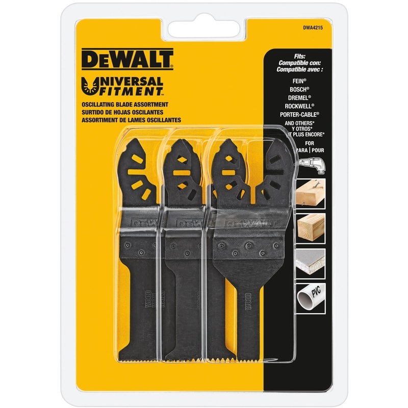 DEWALT SET HOJAS OSCILANT RPSTO 3PZ