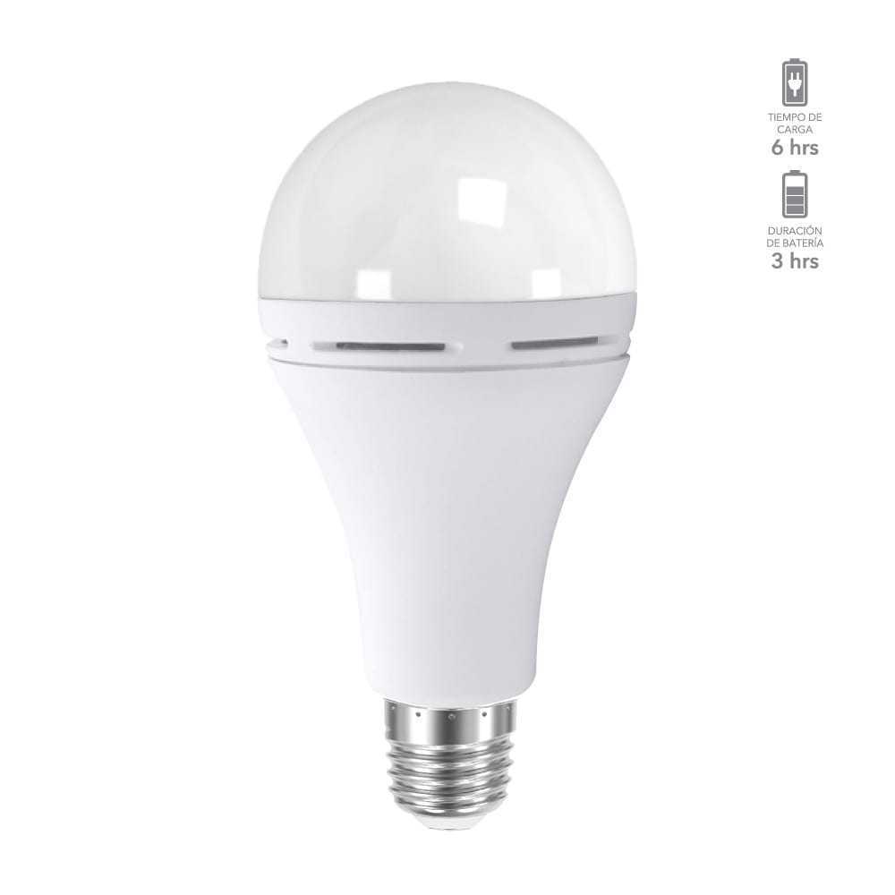 LAMPARA LED A19 9W100-240V3000KE27