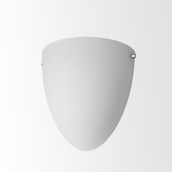 MX LAMPARA PARED LED 18W VIDRIO BCO
