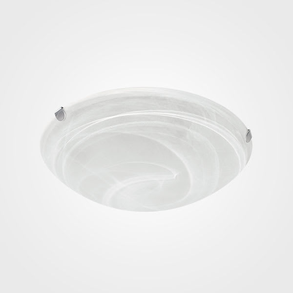 PLAFON VIDRIO MATE 30CM 2XE26