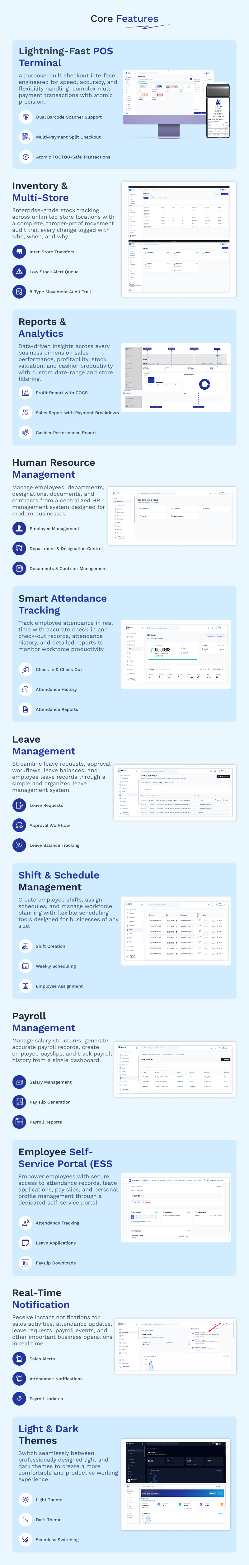 POSVelo - Multi-Tenant SaaS POS with Inventory, HRM, and Payroll