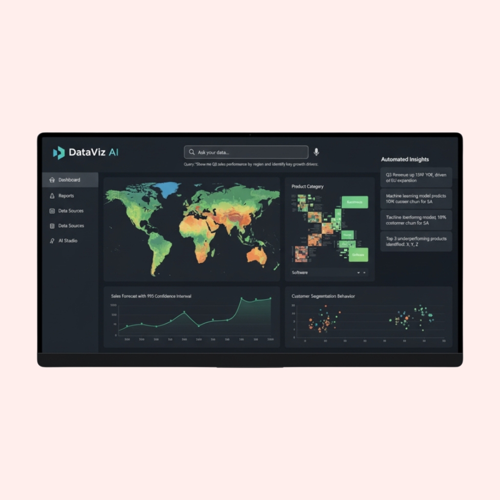 DataViz AI Analytics Dashboard