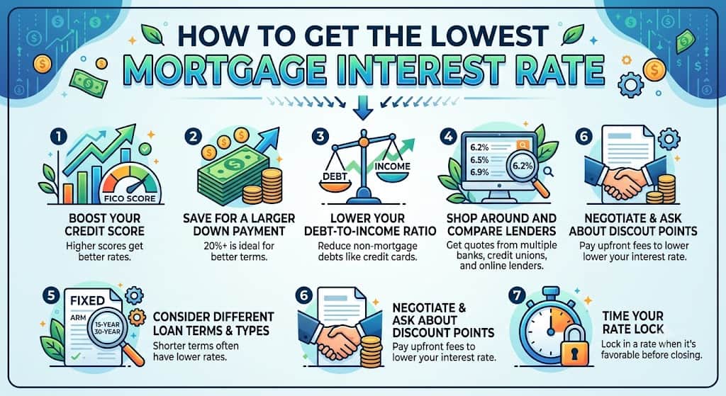 How to Get the Lowest Mortgage Interest Rate