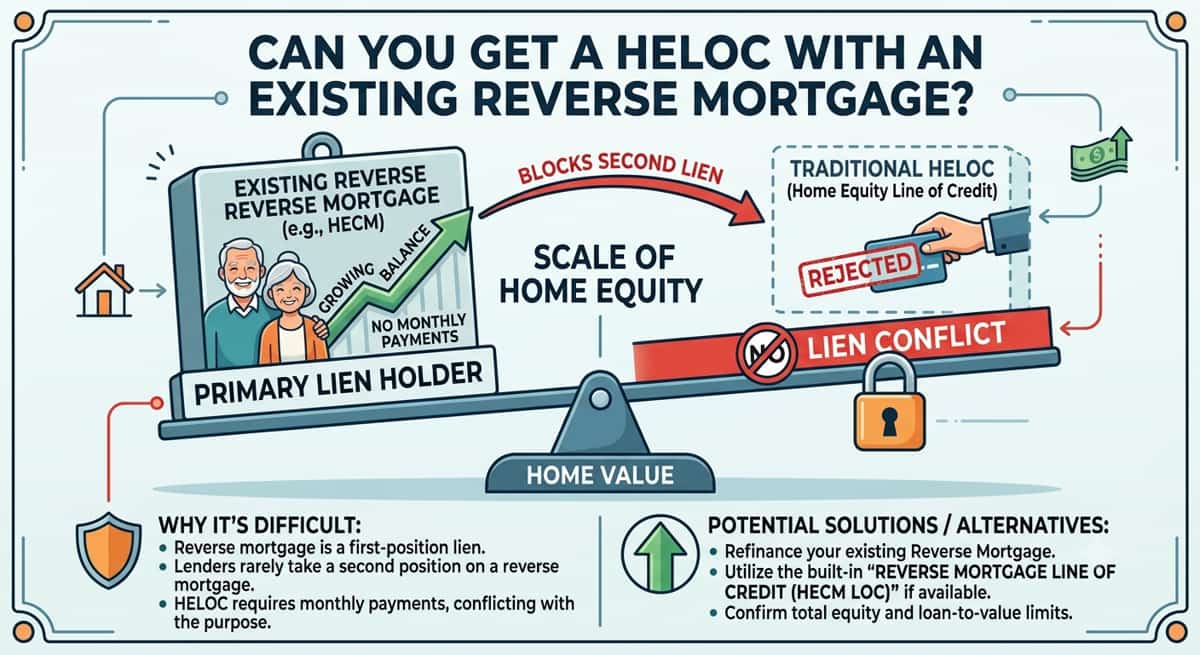 Can You Get a HELOC with an Existing Reverse Mortgage?
