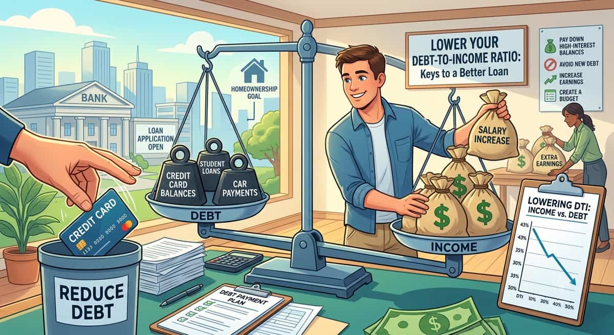 How to Lower Your DTI Ratio Before Applying for a Loan