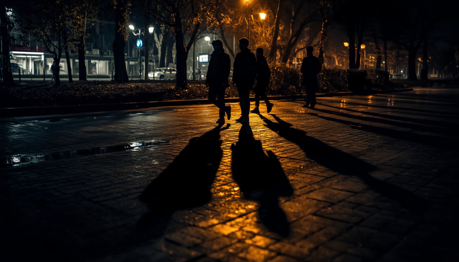 Venti "uomini", i volti coperti, le spranghe in mano. Contro chi?