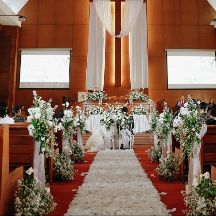 Pemberkatan Nikah / Dekorasi Gereja
