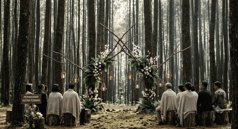 Dari Pantai Hingga Hutan Pinus: Inspirasi Outdoor Venue Pernikahan Romantis