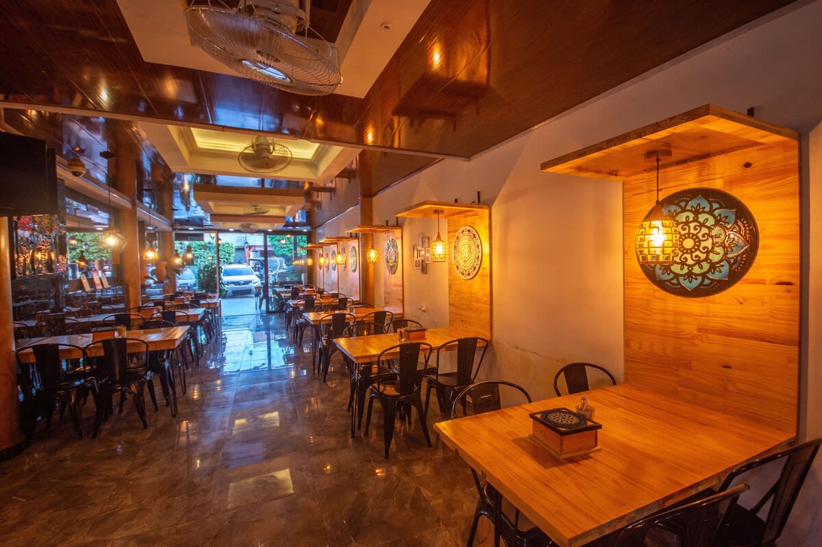 Ambiente del Restaurante Mandalas