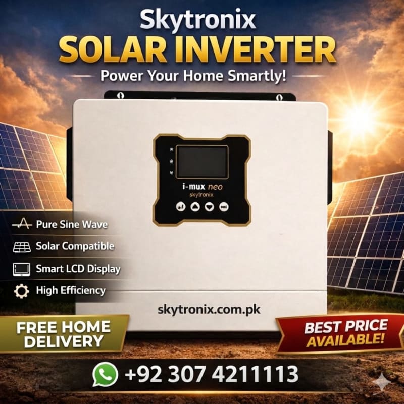 6kw inverter with wapda sharing