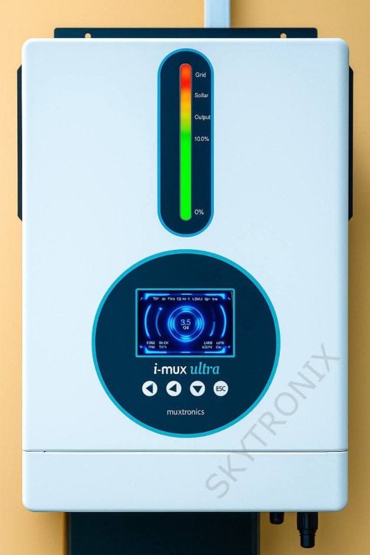 PV 9000 6kw with wapda sharing wifi and soft starter