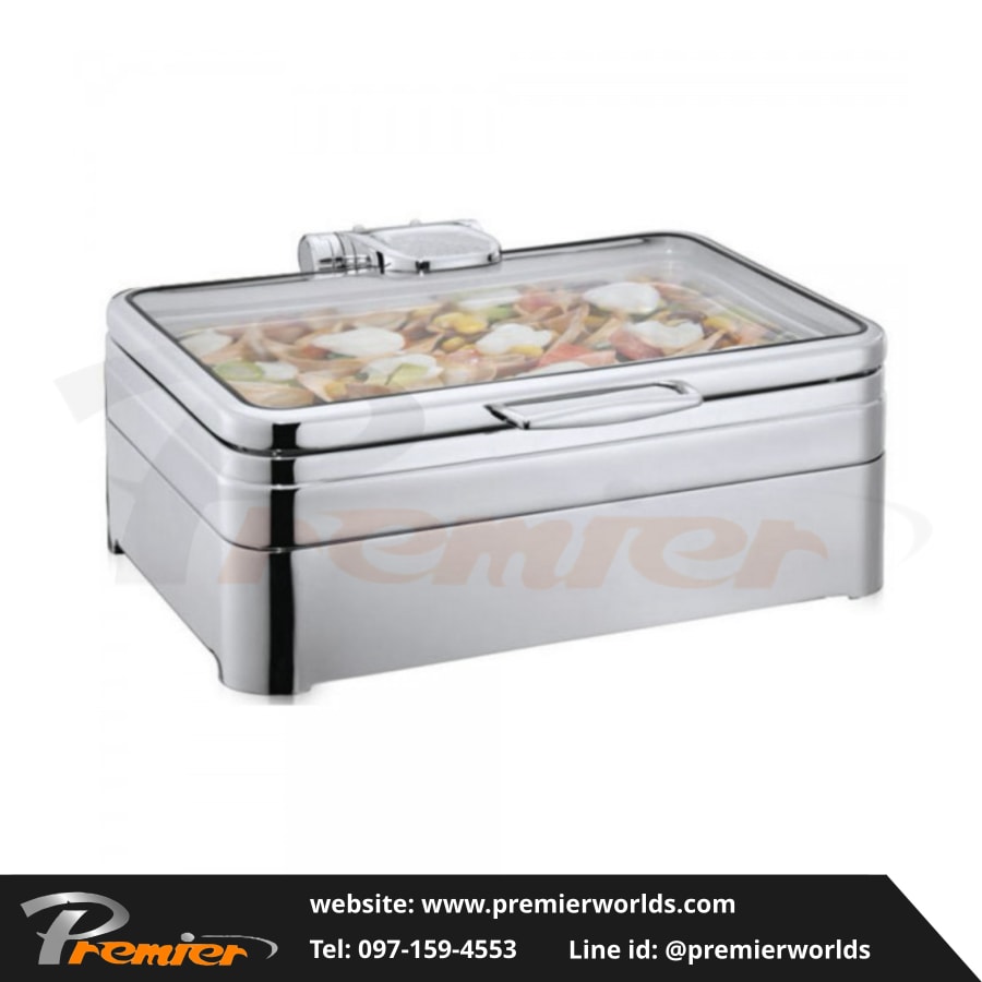 ชุดอ่างอุ่นอาหาร แบบ Hydraulic Food Warmer Chafing Dish Premier Worlds