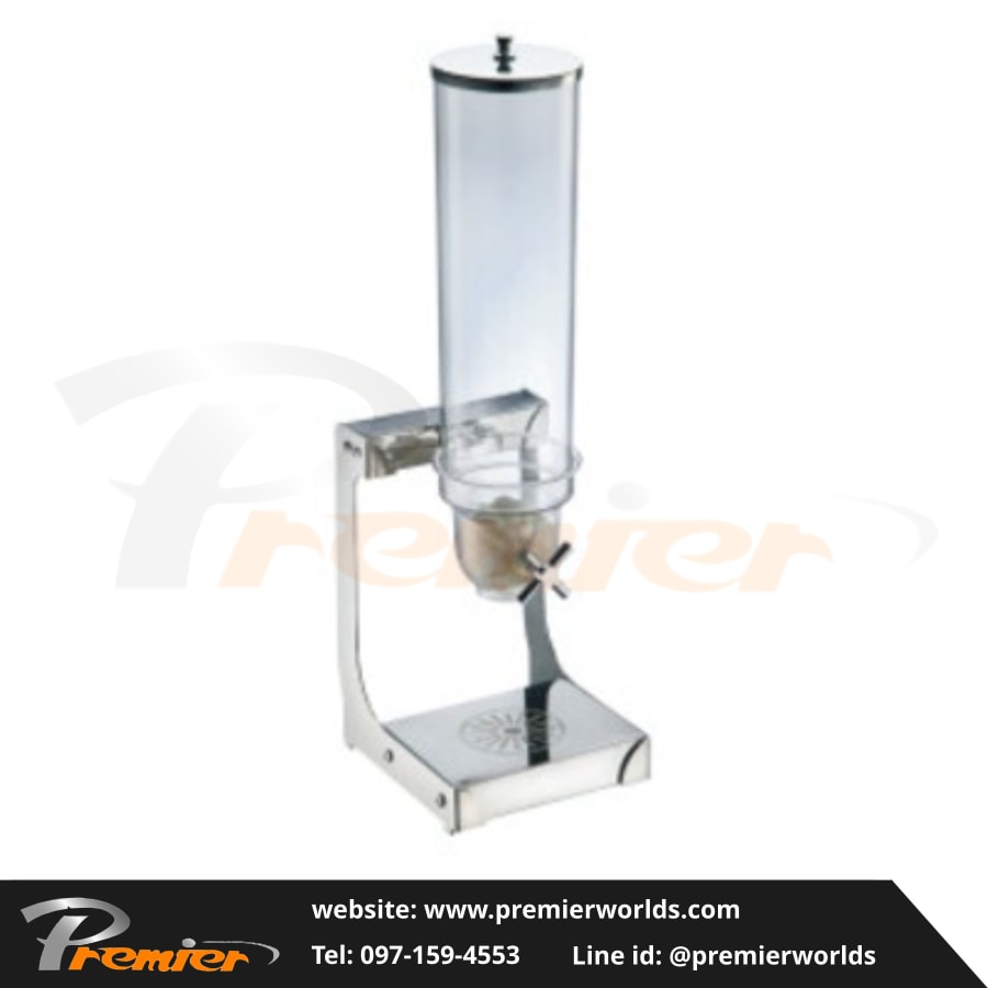 เครื่องจ่ายซีเรียล Cereal Dispenser บุฟเฟต์เช้าโรงแรม Premier Worlds