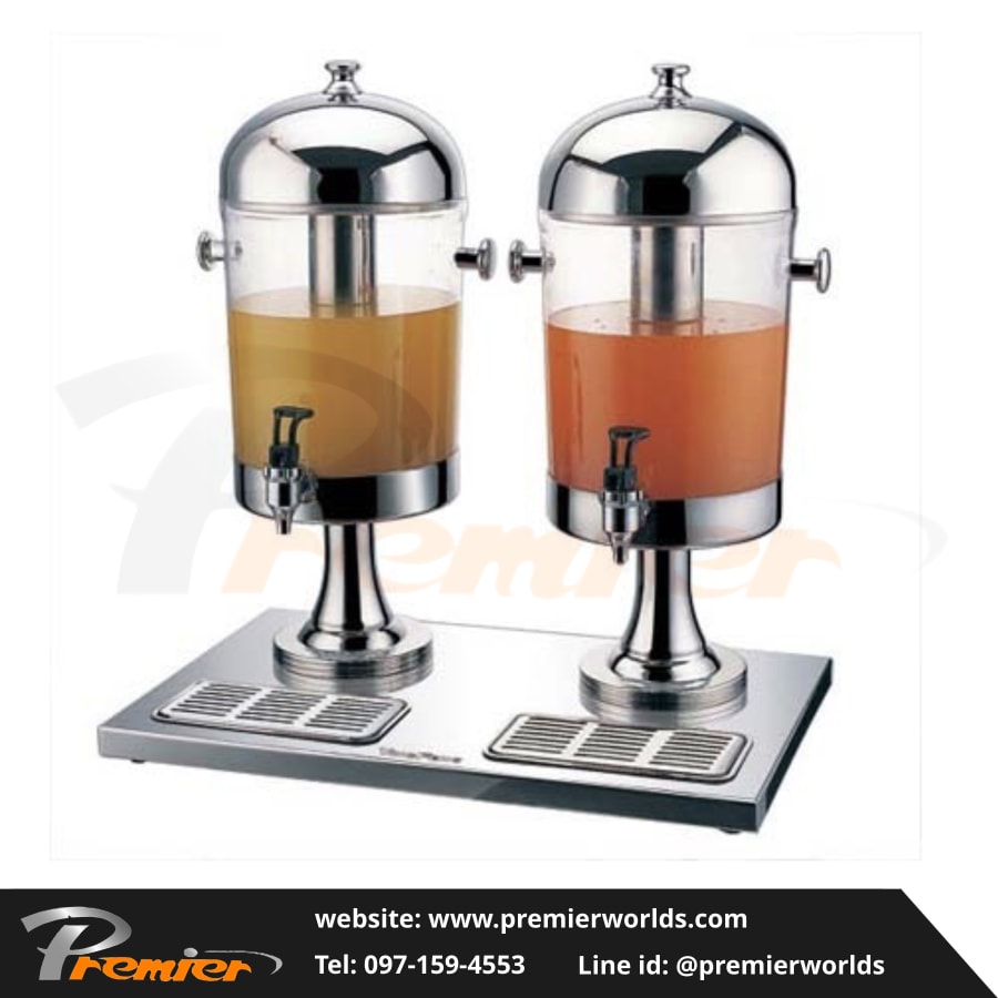 เครื่องจ่ายน้ำหวาน น้ำผลไม้ Juice Dispenser โรงแรมบุฟเฟต์ Premier Worlds