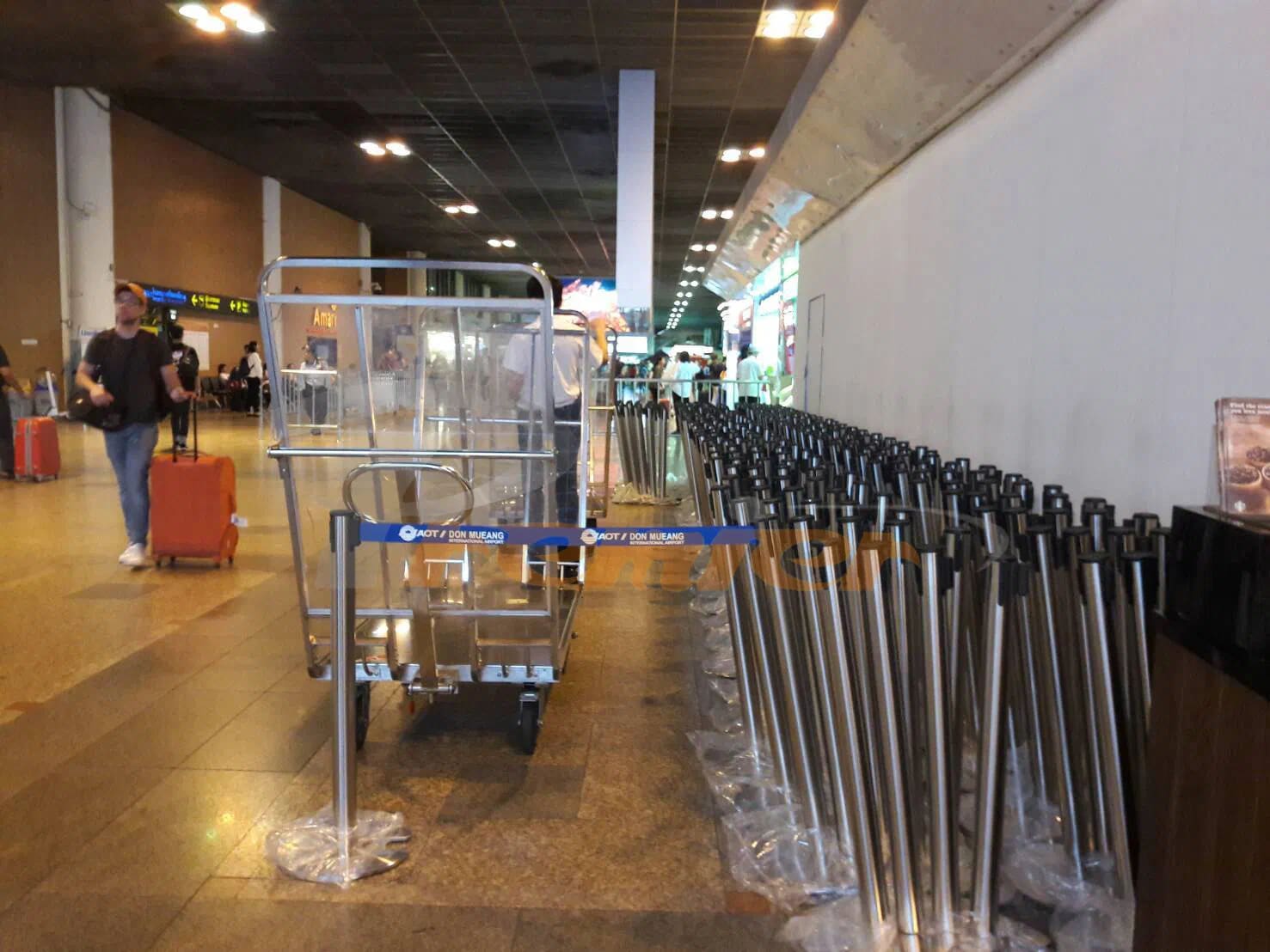 ผลงานติดตั้งเสากั้นทางเดิน Premier Worlds — ลูกค้าองค์กรทั่วประเทศ