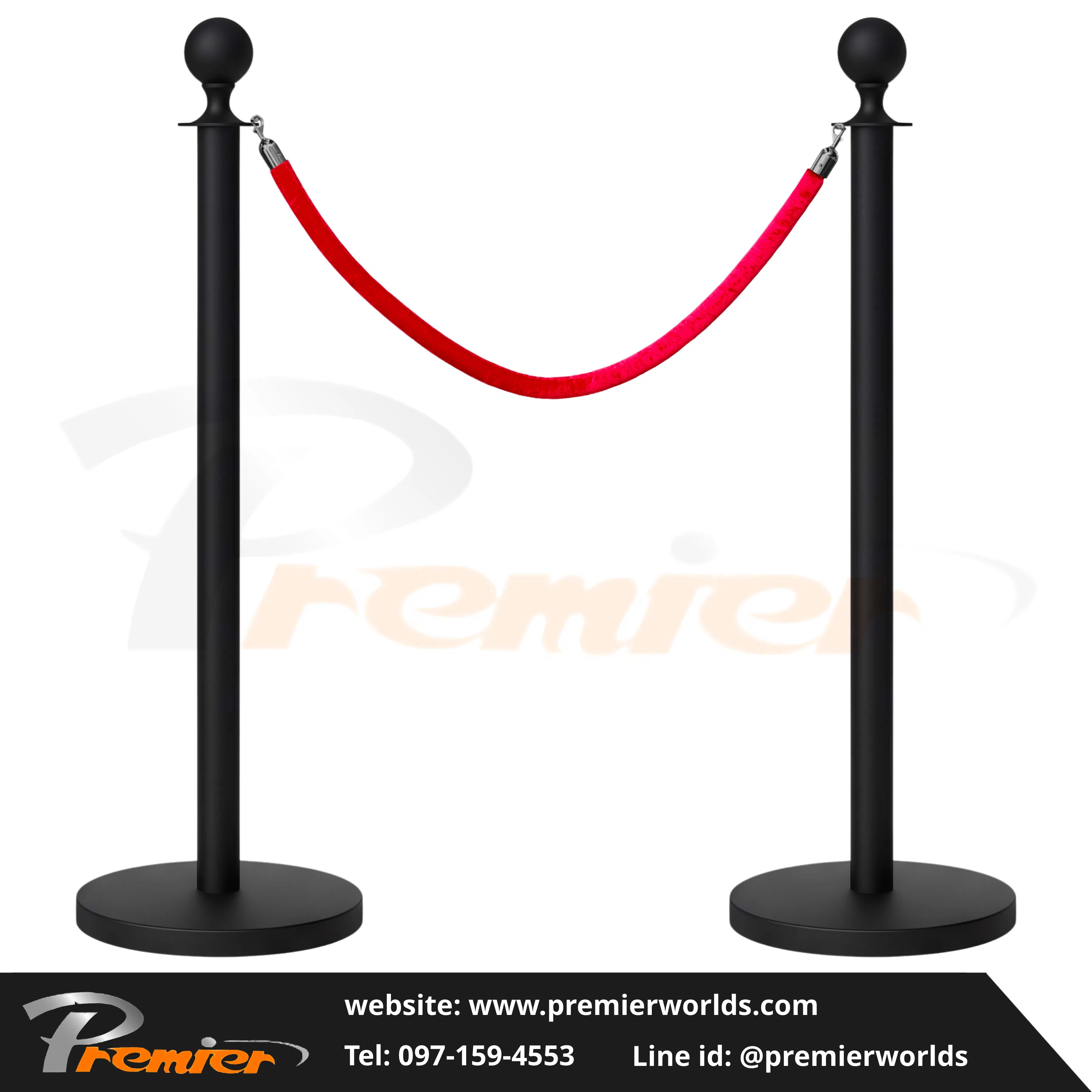 Crown Top หัวกลม สีดำ