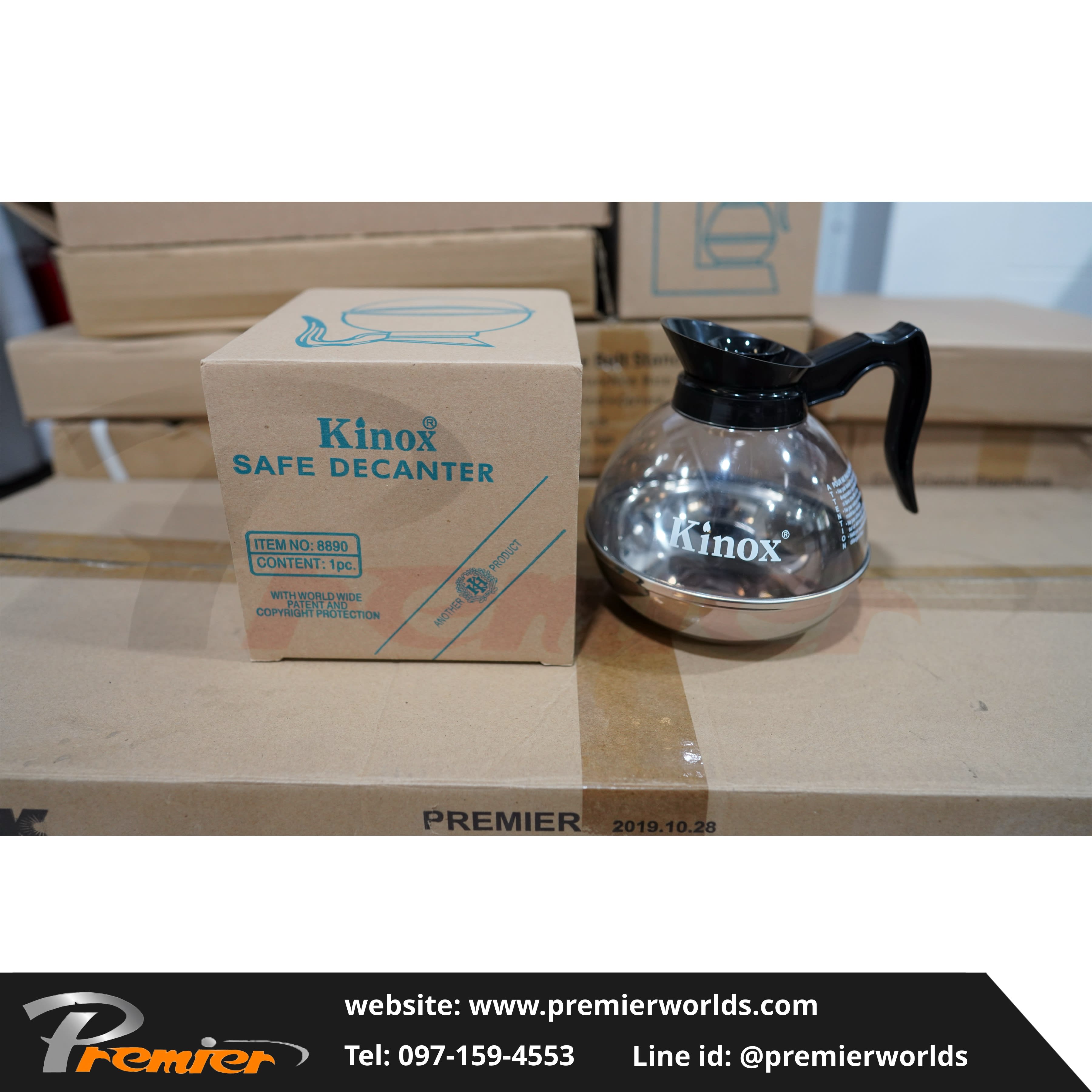เครื่องอุ่นกาแฟ Kinox 3303T 2 เตาแยกควบคุม Premier Worlds