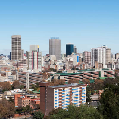 Arrivée en Afrique du Sud