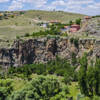 Vallée d'Ihlara - village typique de Guzelyurt