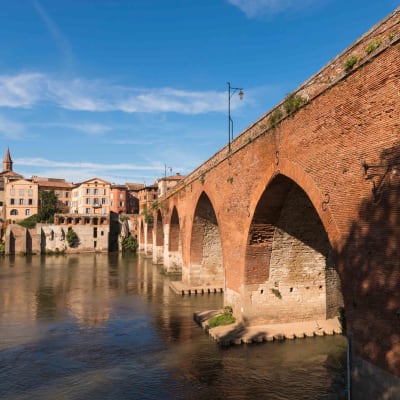 Arrivée à Albi.