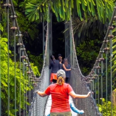 Balade sur les ponts suspendus d'Arenal