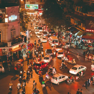 Arrivée à Hanoi