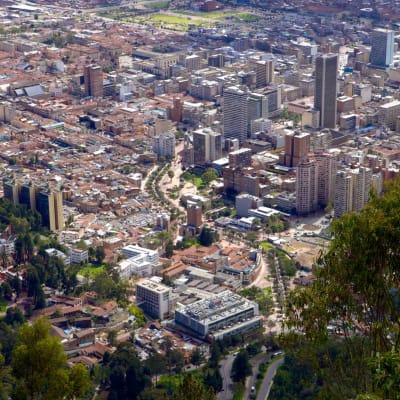 Arrivée à Bogota